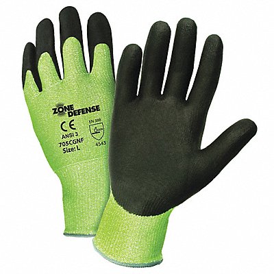 Cut Res Gloves Nitrile XL Grn/Blck PK12 MPN:705CGNF/XL