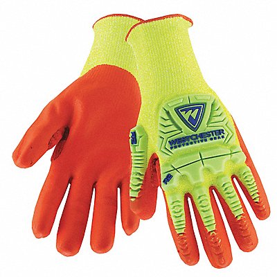 Coated Glove Ylw/Orng Kevlar(R) L PR MPN:HVY710HSNFB/L