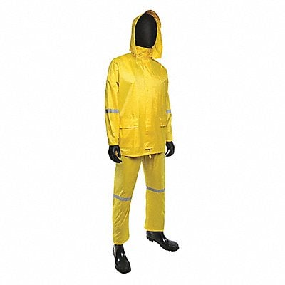 Rainsuit 3-Piece Yellow Size 2XL MPN:4031/XXL