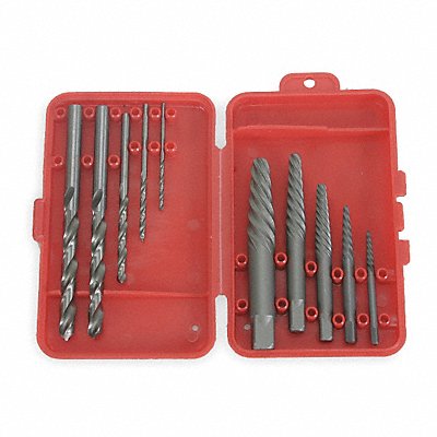 Screw Extractor Set 10pc HCS Case MPN:2RUR2