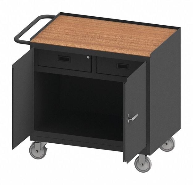 Mobile Cabinet Bench Hardboard 36 W 24 D MPN:3116-TH-95W