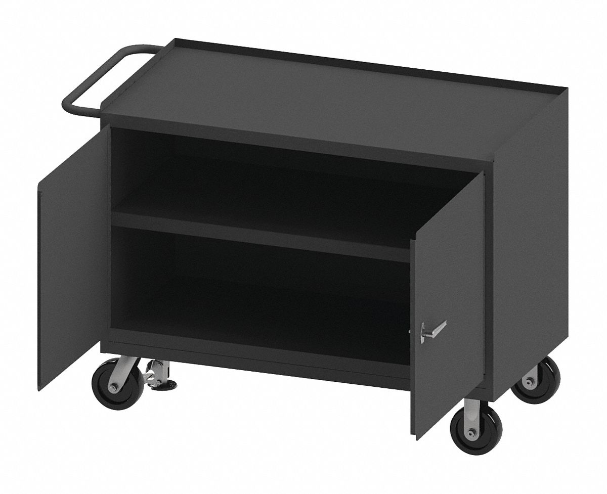 Mobile Cabinet Bench Steel 48 W 24 D MPN:3412-FL-95W