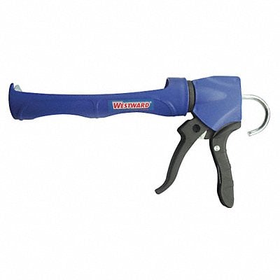 Dripless Caulk Gun Plastic Black/Blue MPN:13J315