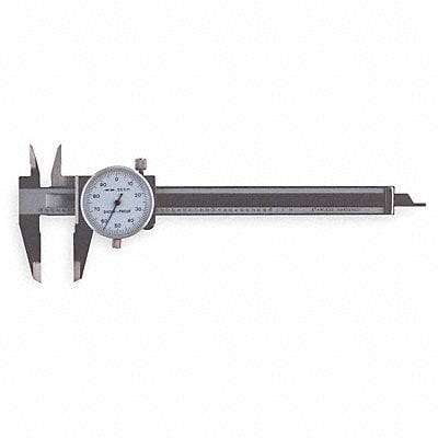 Dial Caliper 0-4 In 1.0 In Jaw MPN:6XU77