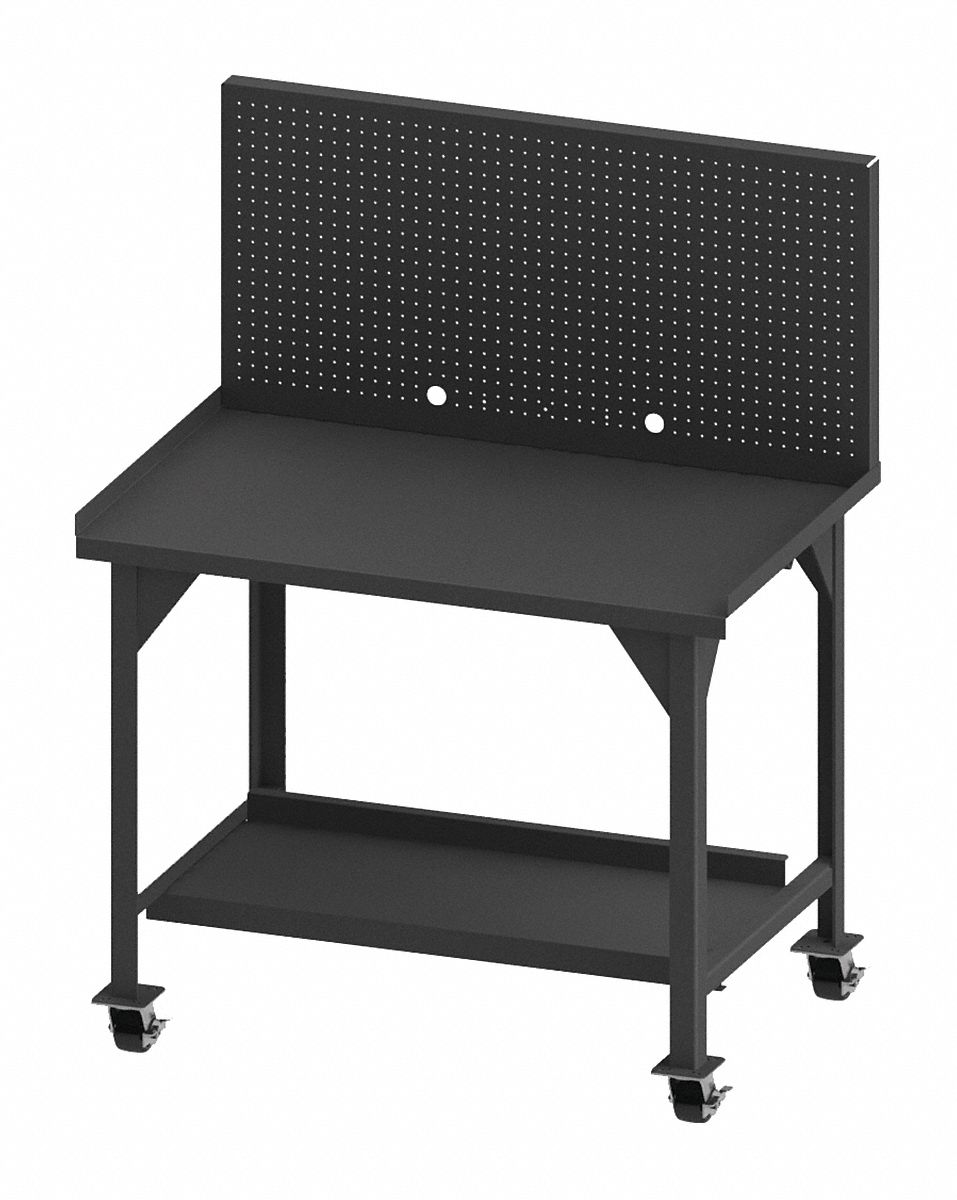 Mobile Workbench Steel 48 W 30 D MPN:DWBM-3048-BE-PB-95W