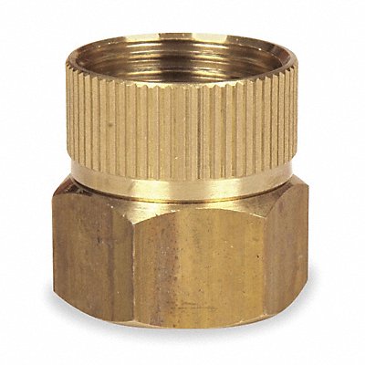 Garden Hose Adapter 3/4 x3/4 NPTxNH MPN:4KG88