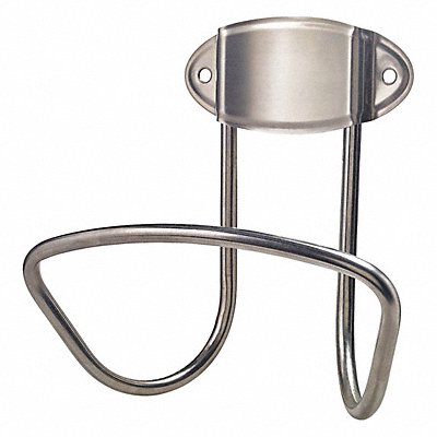 Garden Hose Hanger SS 11 in W Silver MPN:48PG05