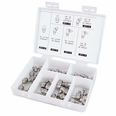 SS Grease Fitting Assortment SAE MPN:5NUF1