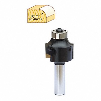 Roundover Cut Profile Router Bit 1-1/4 MPN:20KY41