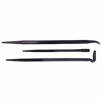 Pry Bar Curved High Carbon Steel 3pcs. MPN:31MA40