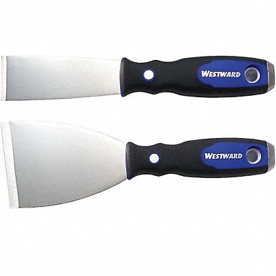 Putty Knife Set Stiff 1-1/2 3 W 2 Pc. MPN:46A916