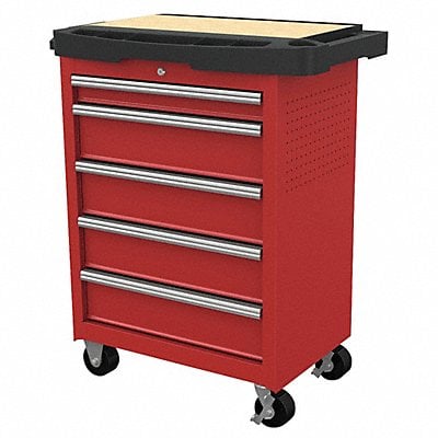 Rolling Tool Cabinet Red Light Duty MPN:31CE53