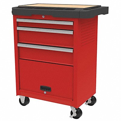 Rolling Tool Cabinet Red Light Duty MPN:31CE55