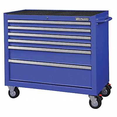 Rolling Tool Cabinet Blue Heavy Duty MPN:32H854