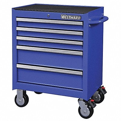 Rolling Tool Cabinet Blue Heavy Duty MPN:32H896