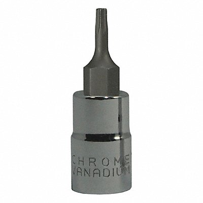 Socket Bit Steel 1/4 in TpSz T8 MPN:20WZ92