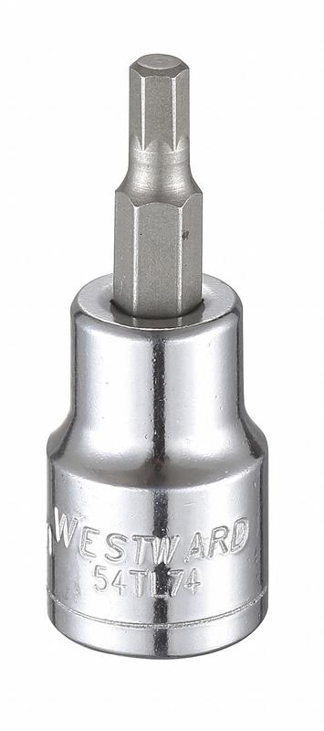 Socket Bit Steel 3/8 in TpSz 4.5 mm MPN:54TL74