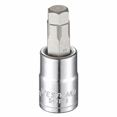 Socket Bit Steel 3/8 in TpSz 9 mm MPN:54TL76