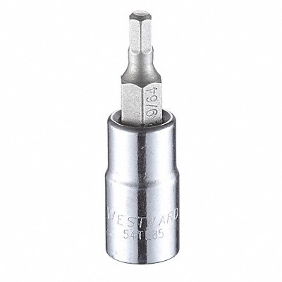 Socket Bit Steel 1/4 in TpSz 9/64 in MPN:54TL85