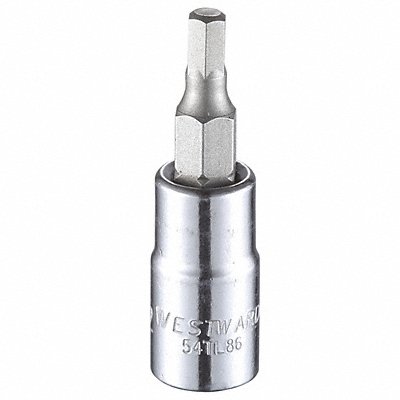 Socket Bit Steel 1/4 in TpSz 5/32 in MPN:54TL86