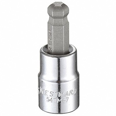 Socket Bit Steel 3/8 in TpSz 5/16 in MPN:54TM47