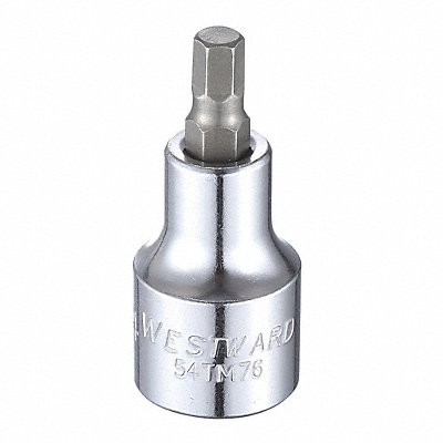 Socket Bit Steel 1/2 in TpSz 1/4 in MPN:54TM76