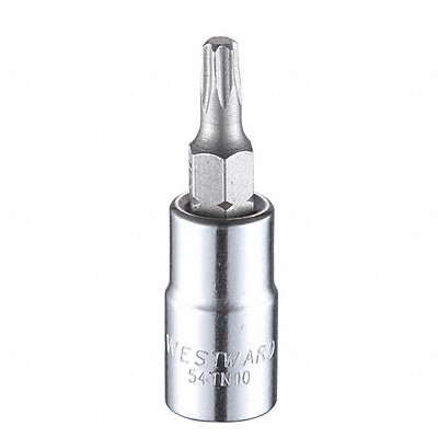 Socket Bit Steel 1/4 in TpSz T20 MPN:54TN10