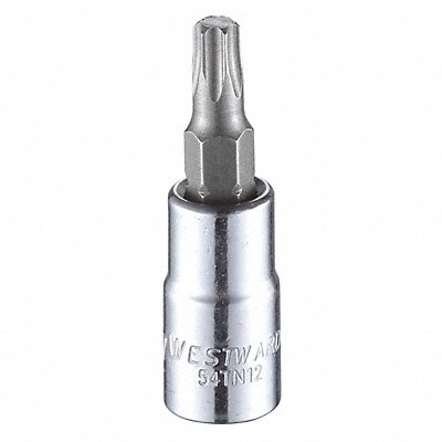 Socket Bit Steel 1/4 in TpSz T27 MPN:54TN12