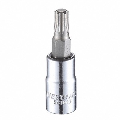 Socket Bit Steel 1/4 in TpSz T30 MPN:54TN13