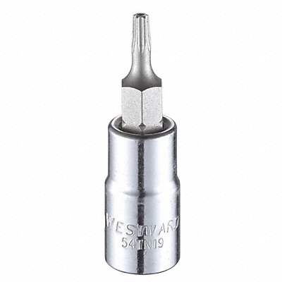 Socket Bit Steel 1/4 in TpSz T10 MPN:54TN19