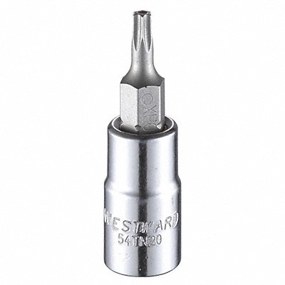 Socket Bit Steel 1/4 in TpSz T15 MPN:54TN20