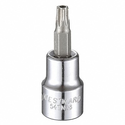 Socket Bit Steel 3/8 in TpSz T30 MPN:54TN38