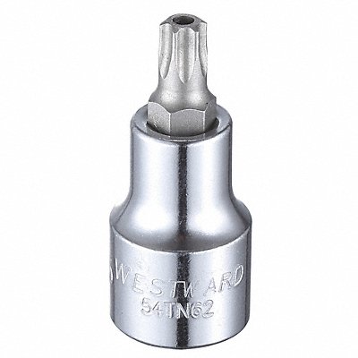 Socket Bit Steel 1/2 in TpSz T45 MPN:54TN62