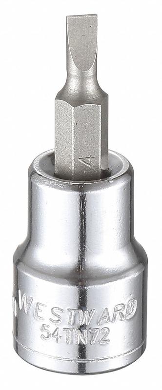 Socket Bit Steel 3/8 in TpSz 4 mm MPN:54TN72