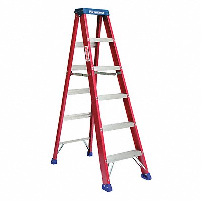 Stepladder Fiberglass IA 6 ft 300 lb. MPN:44YY19