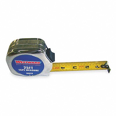 Tape Measure 1 x25 ft Carbon Steel MPN:1MKR9