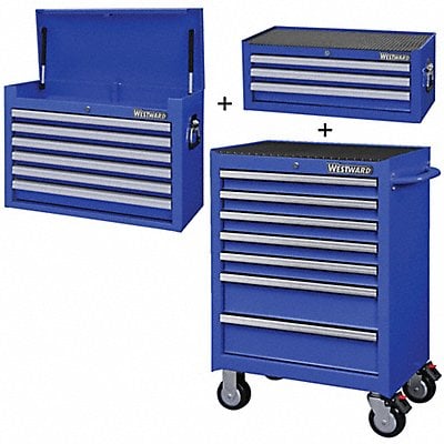 Rolling Cabinet Interemediate Blue MPN:361LN3