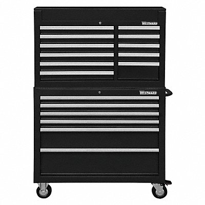 Blk Heavy Duty Tool Chest/Cabinet Combo MPN:7CY12