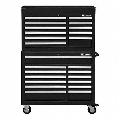 Blk Heavy Duty Tool Chest/Cabinet Combo MPN:7CY14