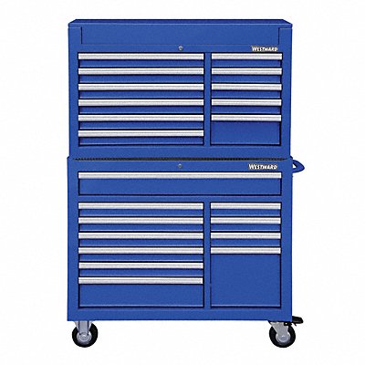 Blue Heavy Duty Tool Chest/Cabinet Combo MPN:7CY35