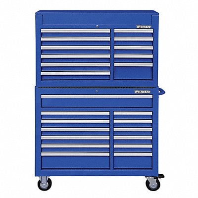 Blue Heavy Duty Tool Chest/Cabinet Combo MPN:7CY36