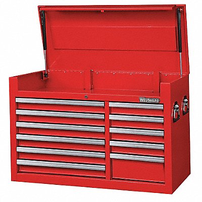 Powder Coated Red Light Duty Top Chest MPN:32H839