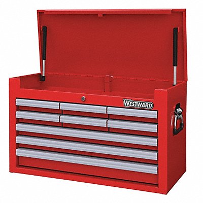 Powder Coated Red Light Duty Top Chest MPN:32H878