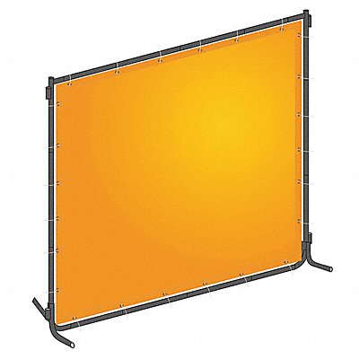 J4041 Welding Screen 4 ft H 6 ft W Yellow MPN:22RN68