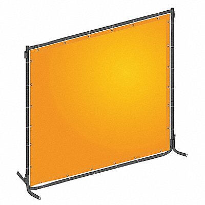 J4042 Welding Screen 6 ft H 6 ft W Yellow MPN:22RN69