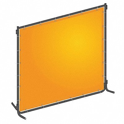 J4043 Welding Screen 6 ft H 8 ft W Yellow MPN:22RN70