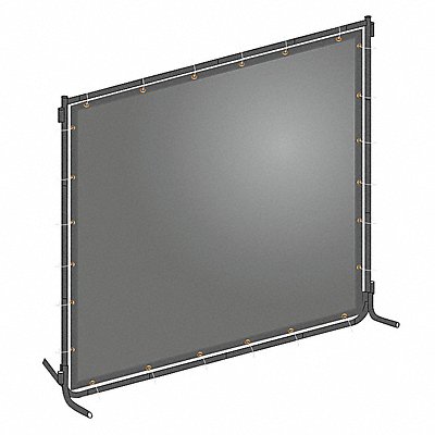 J4042 Welding Screen 6 ft H 6 ft W Gray MPN:22RN75