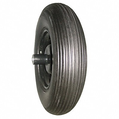 Wheelbarrow Tire Ribbed 16 in Dia MPN:10G169