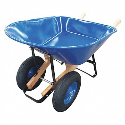 Wheelbarrow Steel 8 cu ft 2 Pneumatic MPN:20KP46