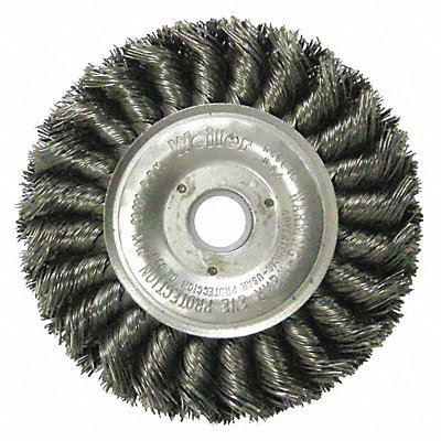 Wire Wheel Brush Max RPM 20 000 1/2in W MPN:88395